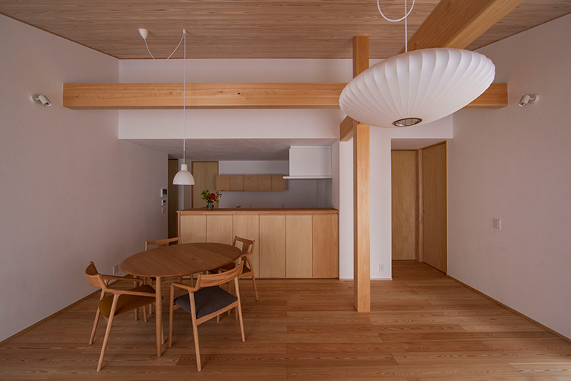 自然素材の家 内装