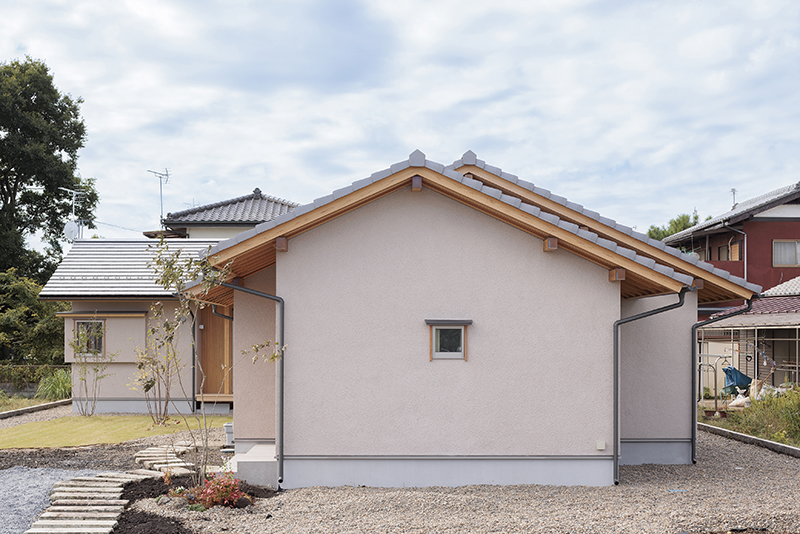 そとん壁を使用した施工事例